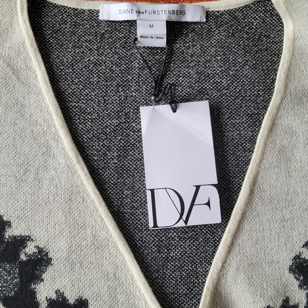 DVF Wrap Sweater - Picture 4 of 13